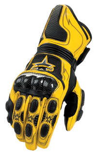 Icon Merc Long Yellow Gloves